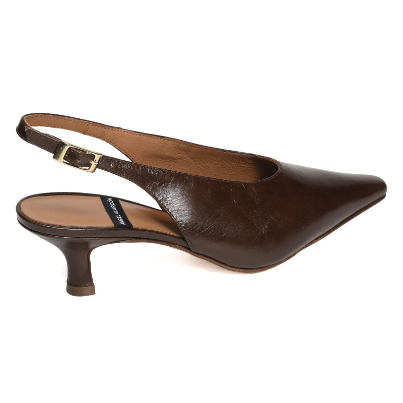NORA 26018 Chocolat, Slingback Angel Alarcón