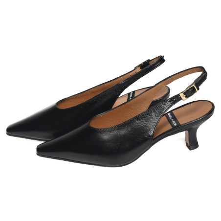 NORA 26018 Noir, Slingback Angel Alarcón