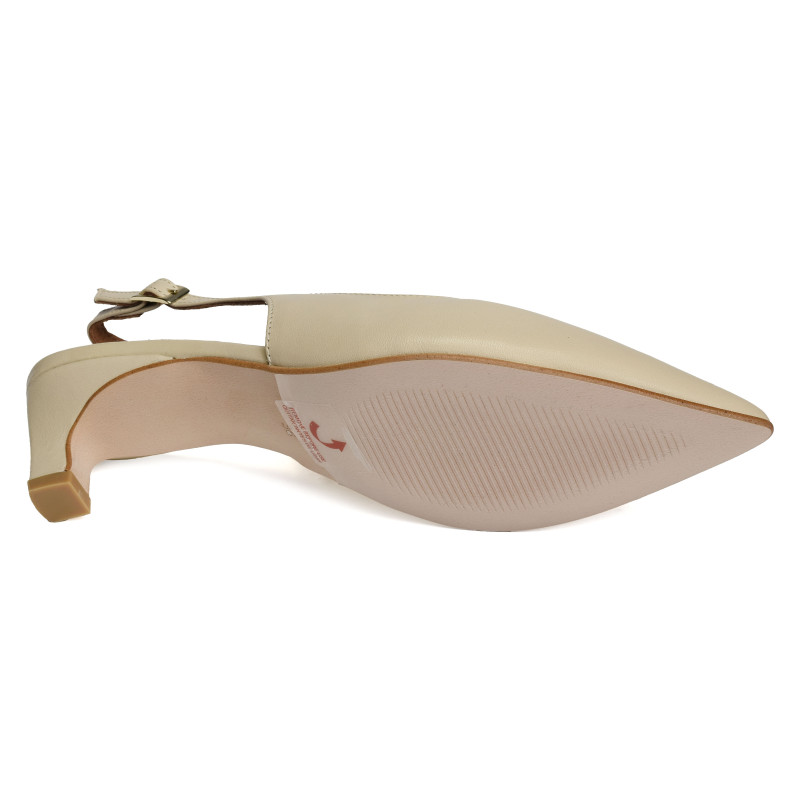 SUZANNE 26013 Beige, Slingback Angel Alarcón