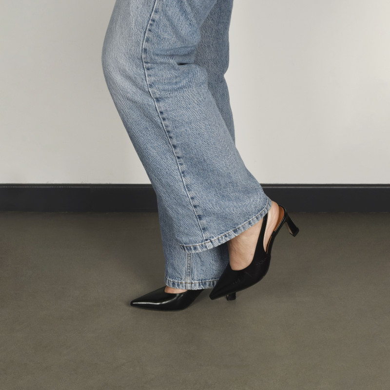 NARA 26023 Noir, Slingback Angel Alarcón