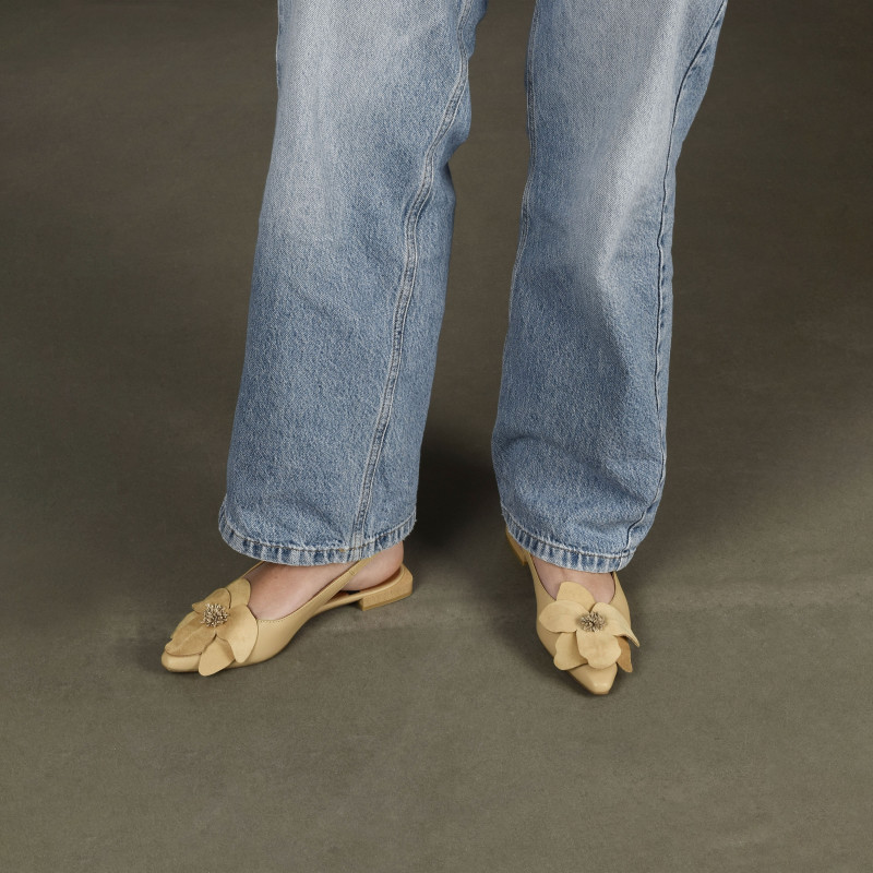 FIORA 26000 Beige, Slingback Angel Alarcón