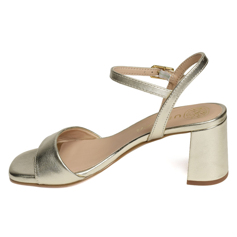 MORATY Platine, Nu-Pieds à talon Unisa