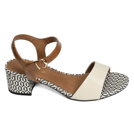 28249 Ivoire, Nu-Pieds à talon Tamaris