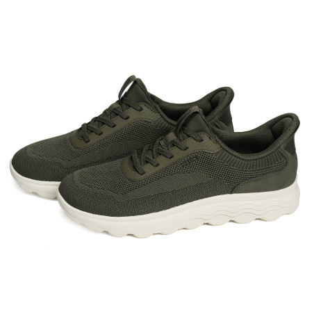 U SPHERICA PLUS A Vert Foncé, Slip-On Geox