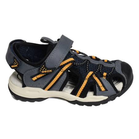 J BOREALIS BB Marine Jaune, Sandales plates & Nu-Pieds Geox