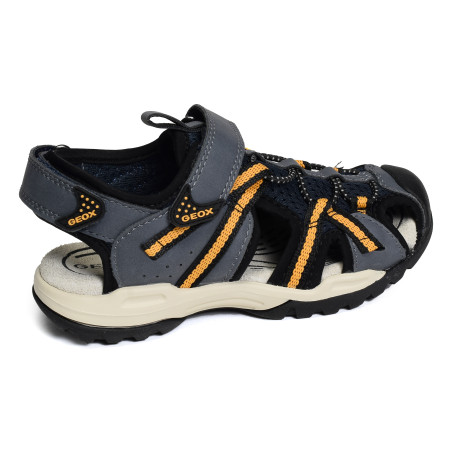 J BOREALIS BB Marine Jaune, Sandales plates & Nu-Pieds Geox