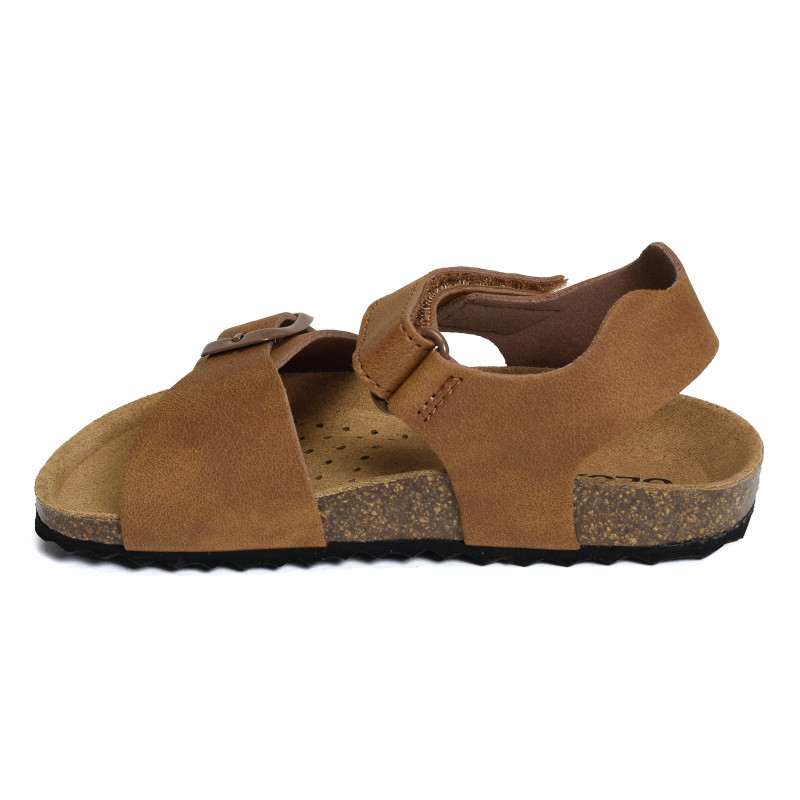J GHITA BB Caramel, Sandales plates & Nu-Pieds Geox
