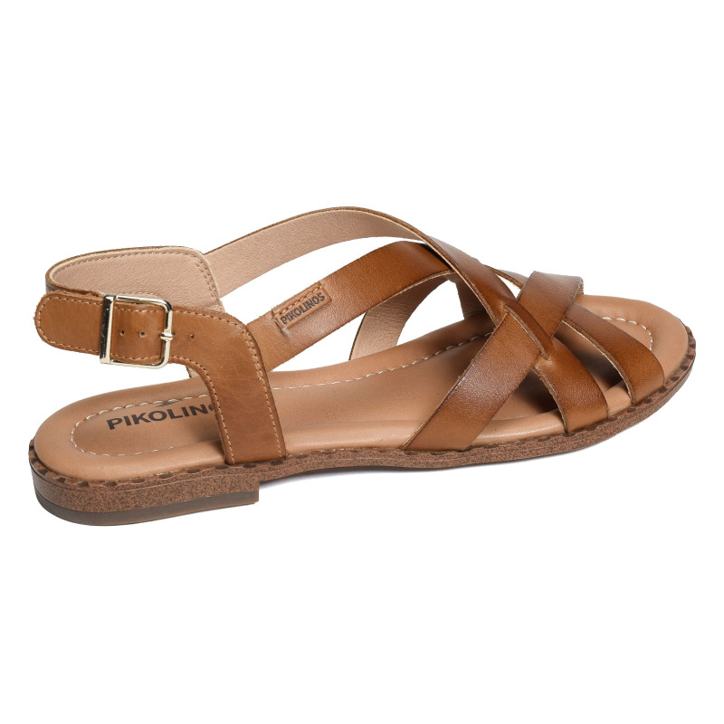 ALGAR 0556 Camel, Sandales plates Pikolinos