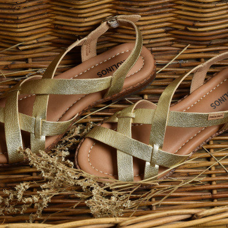 ALGAR 0556 Platine, Sandales plates Pikolinos