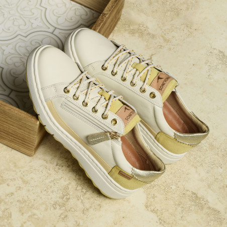 ARENAS 6714 Blanc Multicolore, Sneakers basses Pikolinos