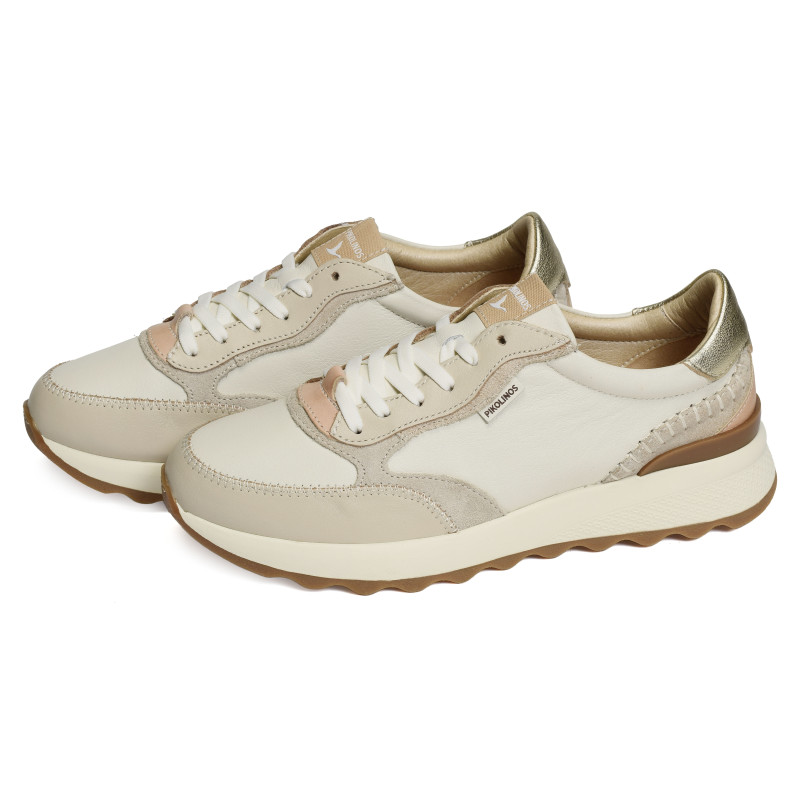 ARRECIFE 6625 Blanc Beige, Baskets running Pikolinos
