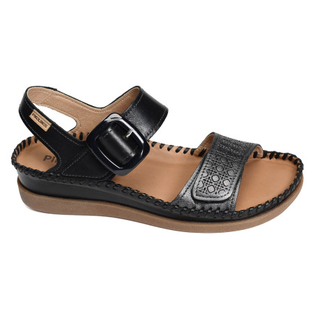 CADAQUES 0555 Noir, Sandales compensées Pikolinos