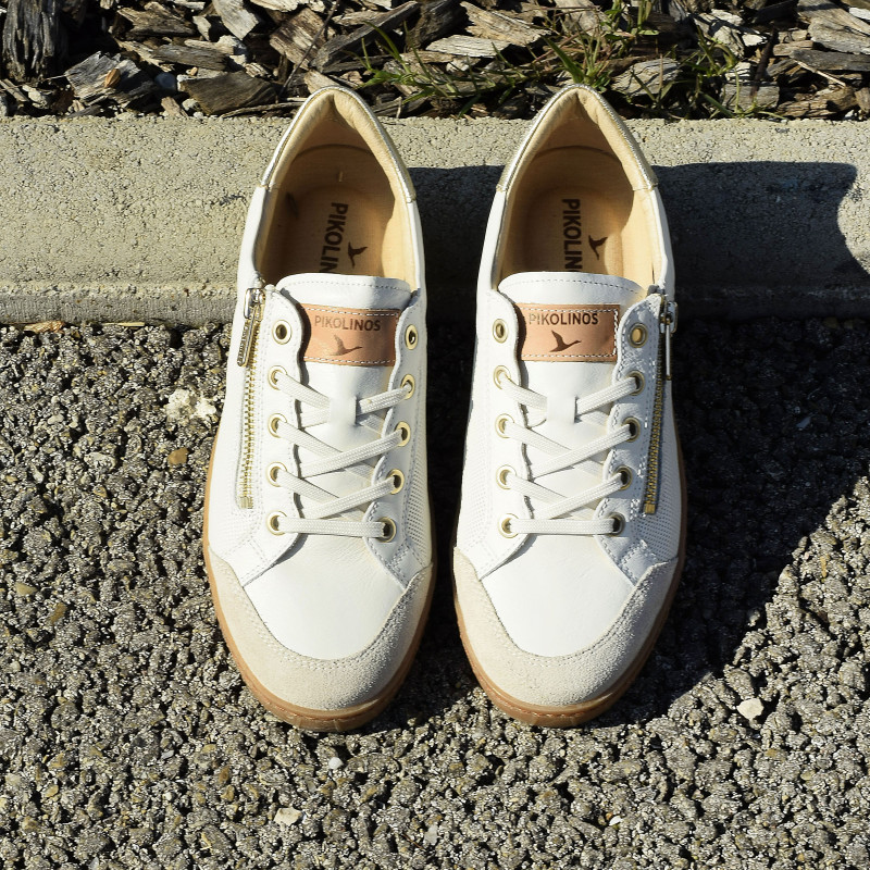 LANZAROTE 6737 Blanc, Sneakers basses Pikolinos