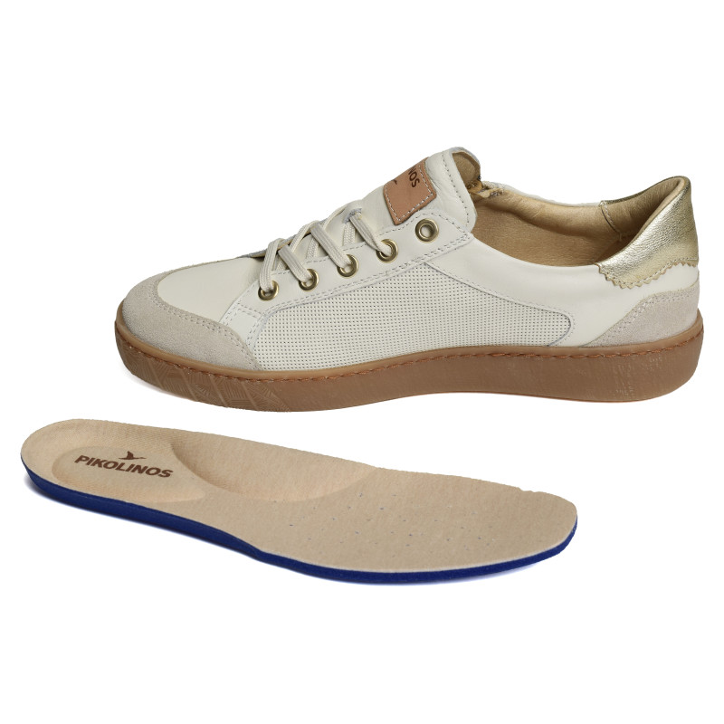 LANZAROTE 6737 Blanc, Sneakers basses Pikolinos