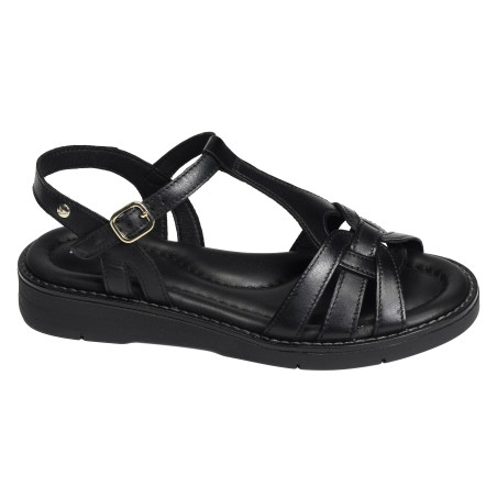 ROQUETAS 0789 Noir, Sandales compensées Pikolinos