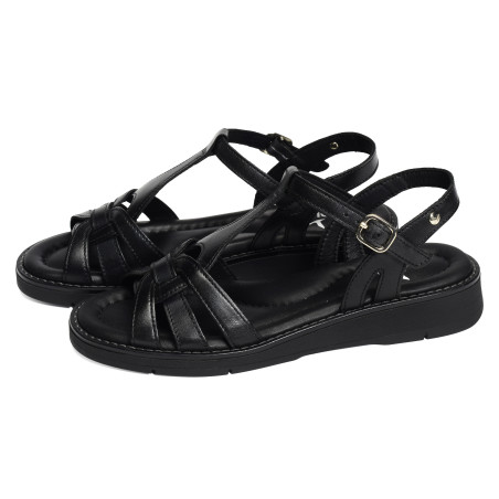 ROQUETAS 0789 Noir, Sandales compensées Pikolinos