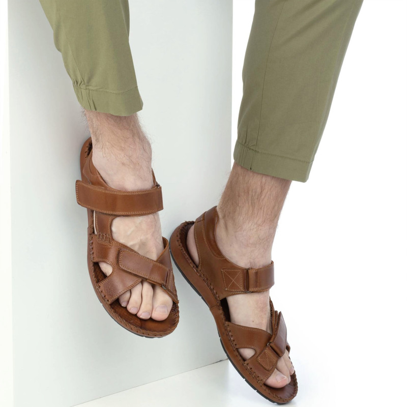 TARIFA 5818 Camel, Sandales plates & Nu-Pieds Pikolinos