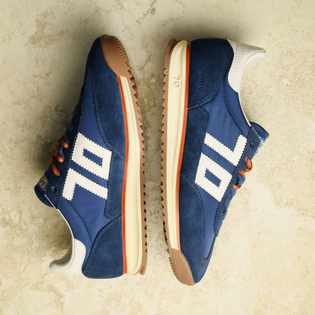 JOGGER SPONGY NYLON MEN Marine, Baskets running Back 70