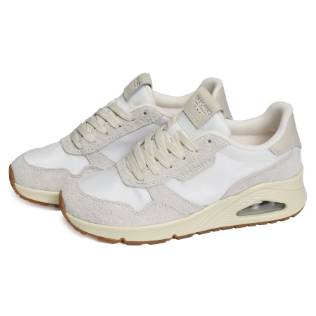 UNO VINTAGE DAYZ Blanc, Baskets running Skechers