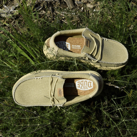 WALLY BRAIDED Sable, Slip-On HeyDude