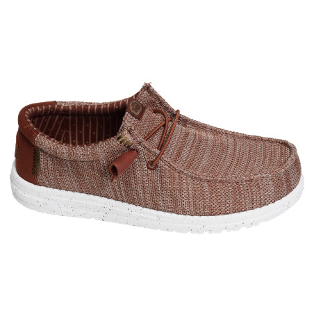 WALLY STRETCH SOX Rouge, Slip-On HeyDude