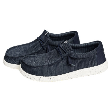 WALLY STRETCH SOX Marine, Slip-On HeyDude