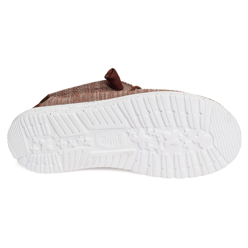 WALLY STRETCH SOX Rouge, Slip-On HeyDude