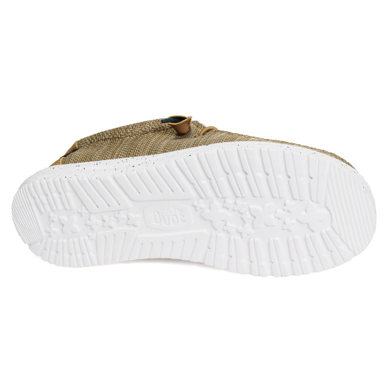 WALLY STRETCH SOX Camel, Slip-On HeyDude