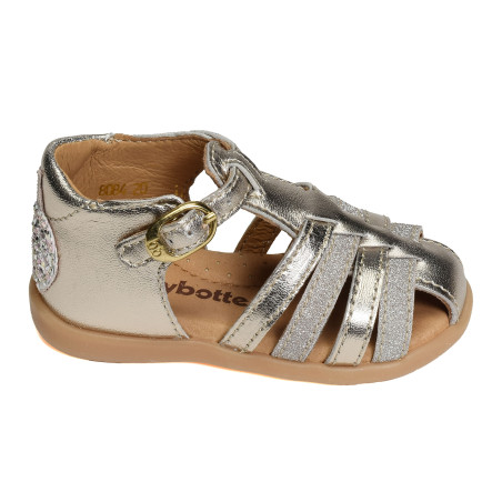 GABRIELLE Platine, Sandales plates & Nu-Pieds Babybotte