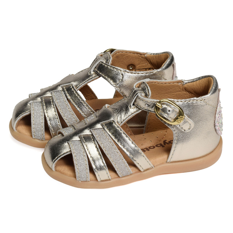 GABRIELLE Platine, Sandales plates & Nu-Pieds Babybotte