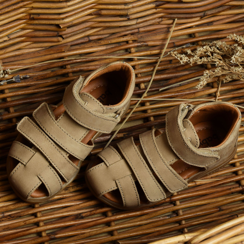 TAC Beige, Sandales plates & Nu-Pieds Babybotte