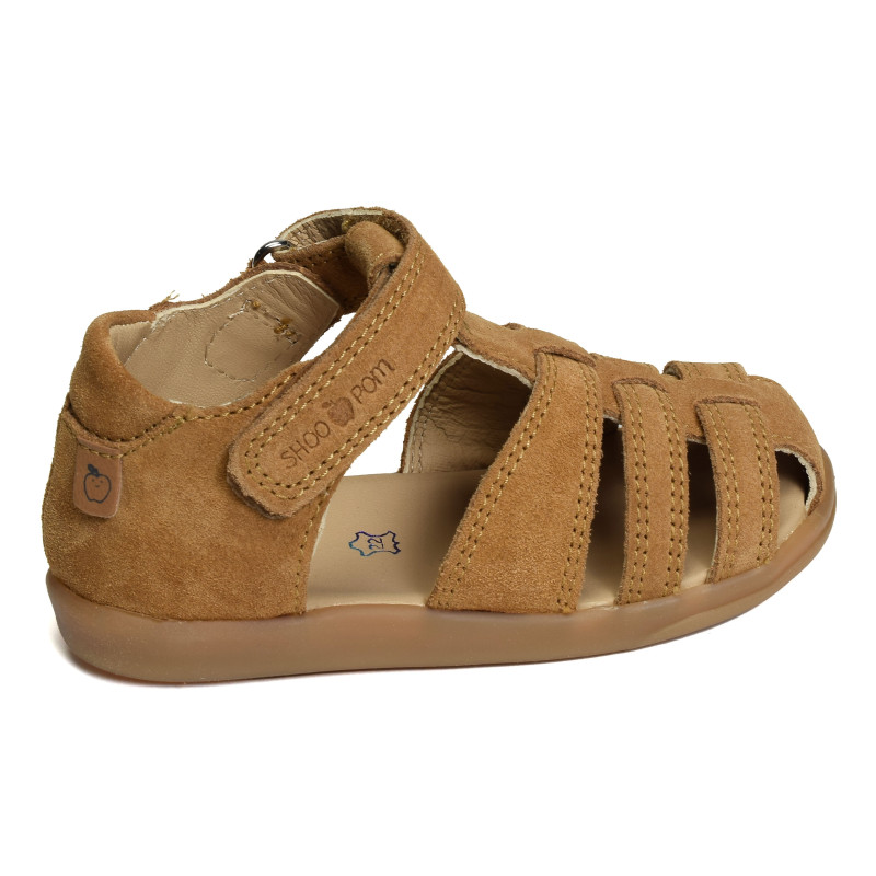 PIKA TONTON Camel, Sandales plates & Nu-Pieds Shoopom