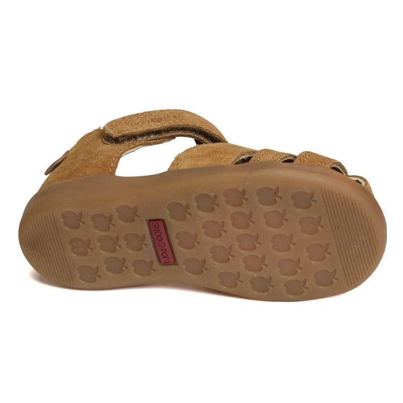 PIKA TONTON Camel, Sandales plates & Nu-Pieds Shoopom