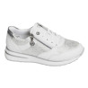 D1G08 Blanc Argent, Baskets running Remonte