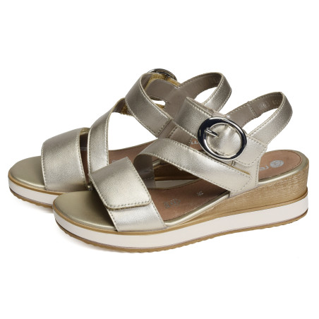 D6466 Platine, Sandales compensées Remonte