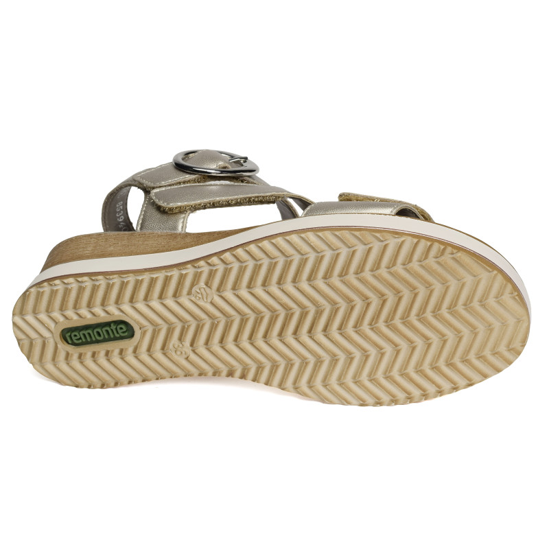 D6466 Platine, Sandales compensées Remonte