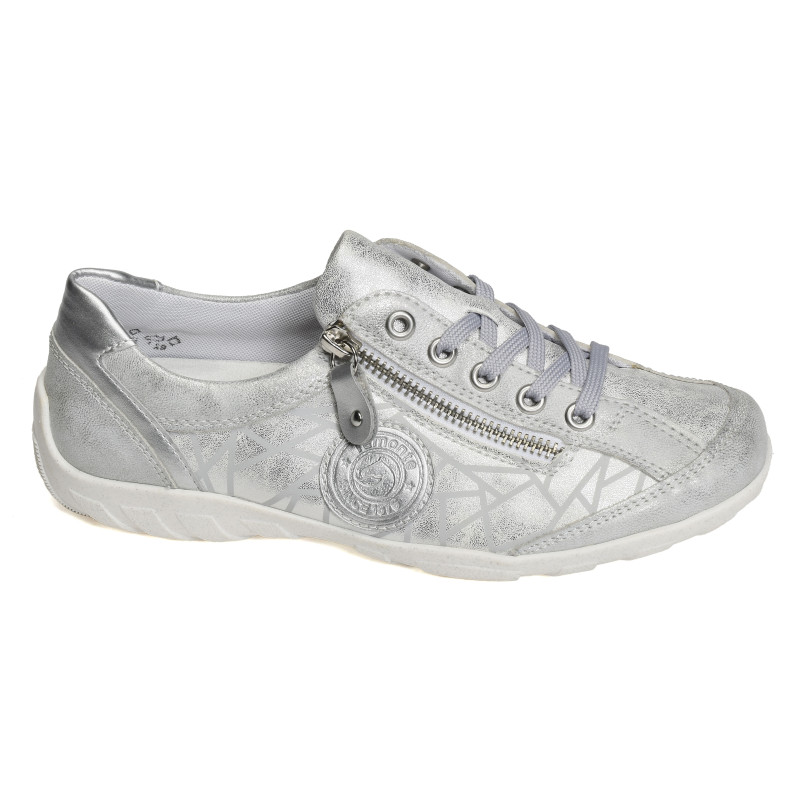 R3408 Argent, Sneakers basses Remonte