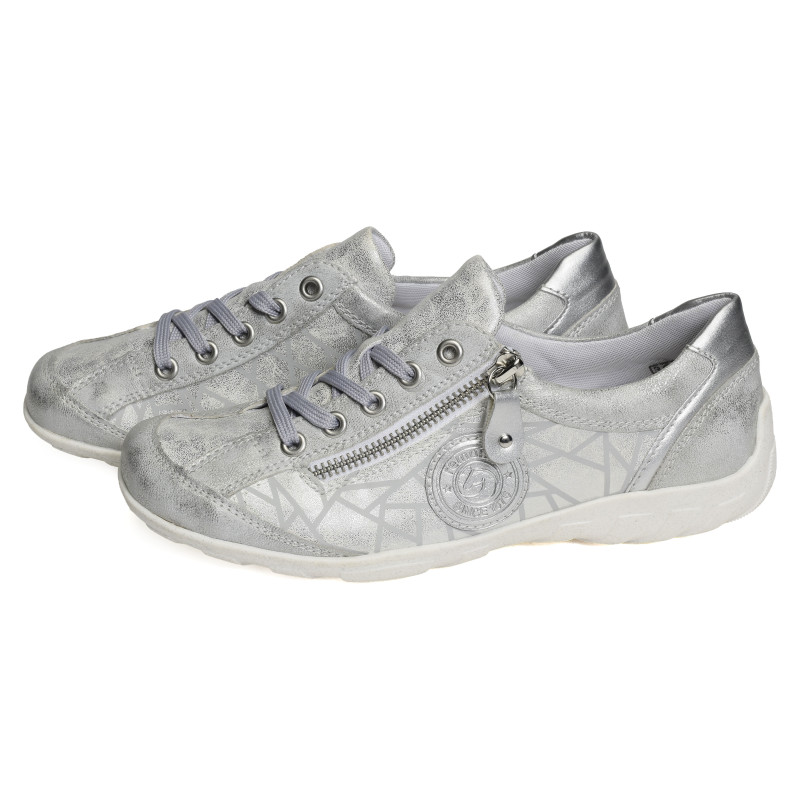 R3408 Argent, Sneakers basses Remonte