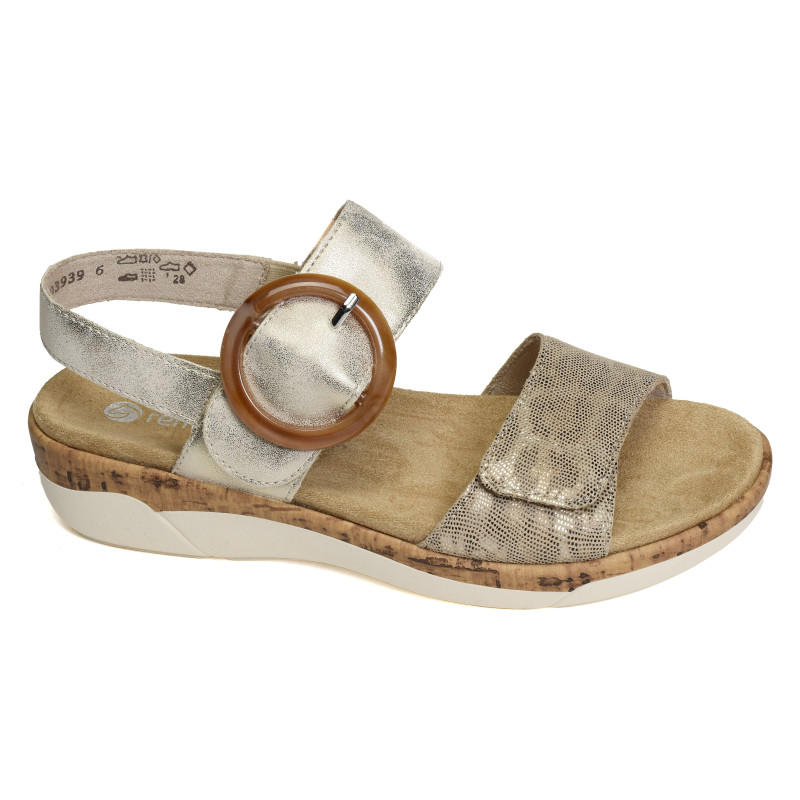 R6853 Platine, Sandales compensées Remonte