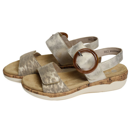 R6853 Platine, Sandales compensées Remonte