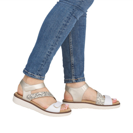 D2050 Platine, Sandales plates Remonte