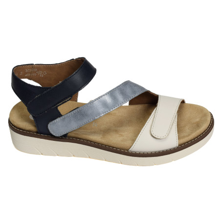 D2050 Marine Beige, Sandales plates Remonte