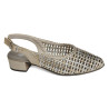 47078 Argent Or, Slingback Rieker