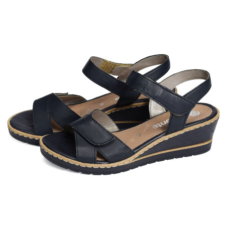 R6252 Marine, Sandales compensées Remonte