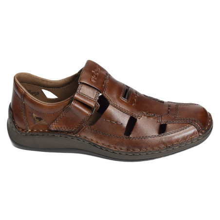 05284 Marron, Mocassins Rieker