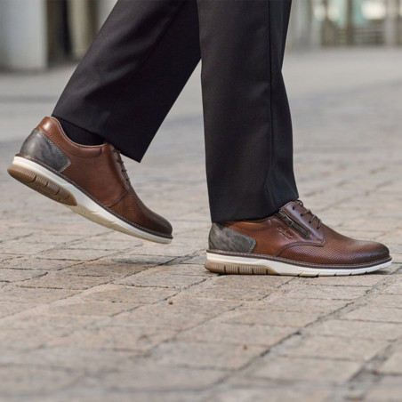 14412 Marron, Chaussures de Ville Rieker