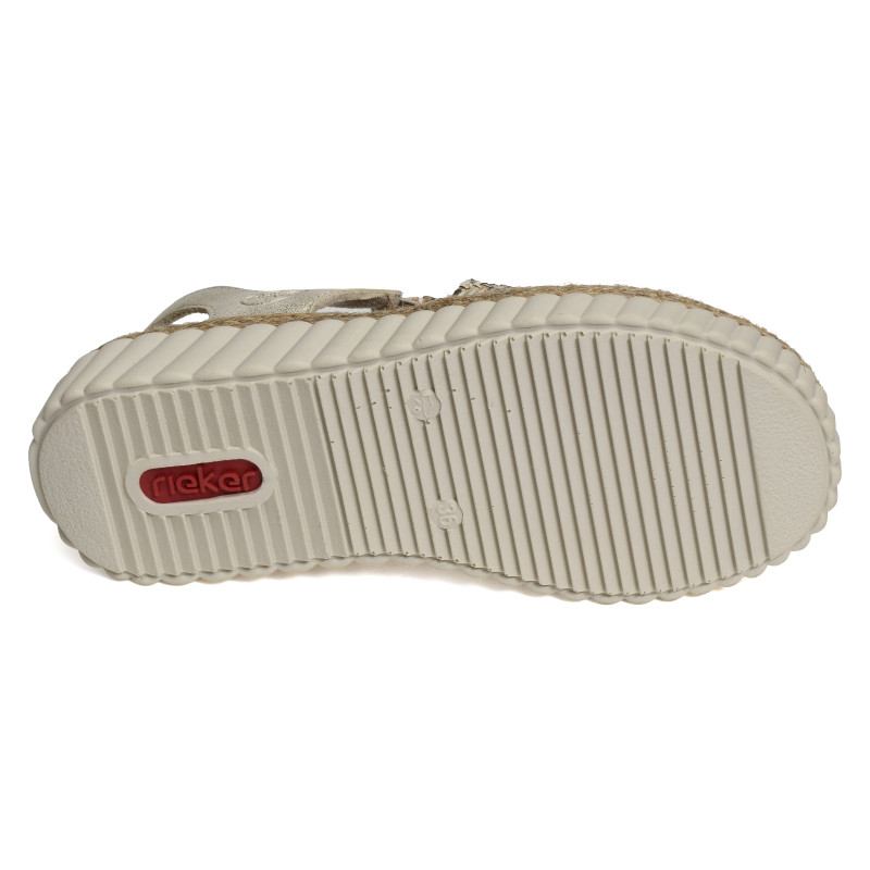 69276 Platine, Sandales compensées Rieker