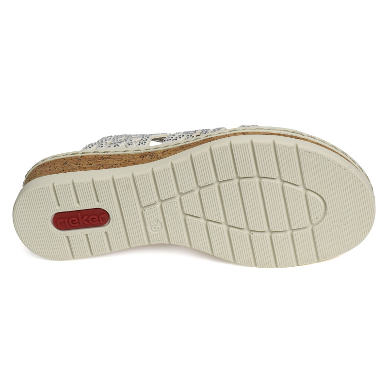 V4189 Blanc, Mules Rieker