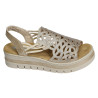 V4941 Beige, Sandales compensées Rieker