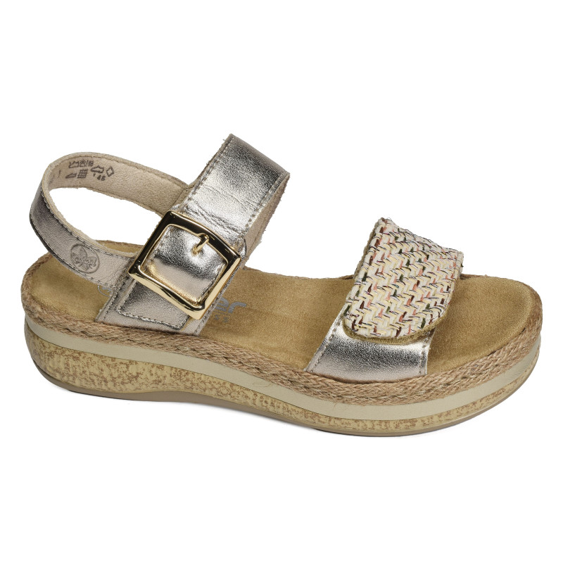 V0951 Platine, Sandales compensées Rieker